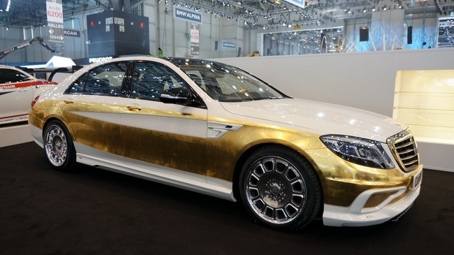 Mercedes-Benz S-Class phien ban vang cua Carlsson hinh anh