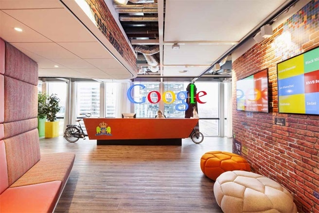 Van phong doc dao cua Google o Amsterdam hinh anh