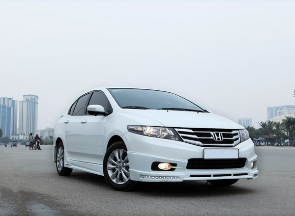 Chiếc Honda City được khoác lên mình chiếc