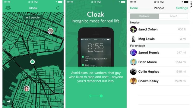 Cloak cho phép người dùng 