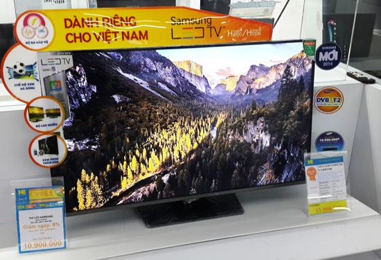 Tivi Samsung LED 40 inch UA40H5100 tích hợp DVB-T2.