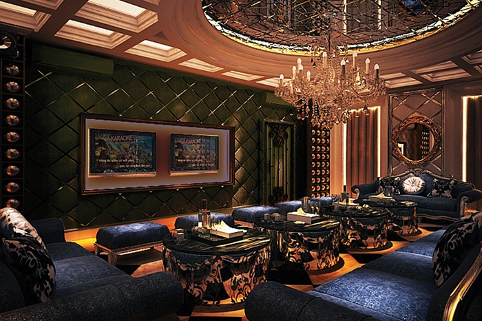Phong karaoke tien ty sieu sang tai Sai Gon hinh anh
