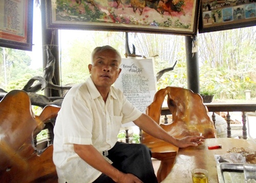 Ông chủ của vườn cây hàng chục tỷ.