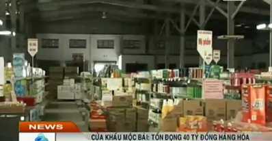 Cua khau Moc Bai ton dong hon 40 ty dong hang hoa hinh anh