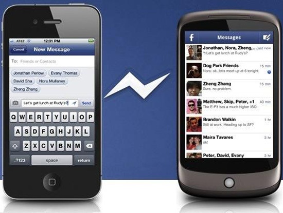 Ung dung Facebook cho di dong sap bo tinh nang nhan tin hinh anh