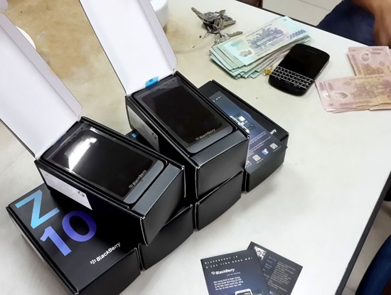 BlackBerry Z10 e, doanh nghiep viet tam thu gui khach hang hinh anh