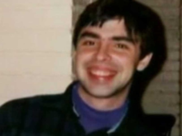 Nhà đồng sáng lập Google Larry Page khi còn trẻ