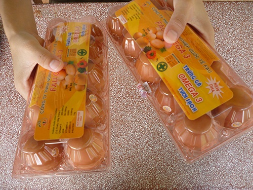 Trung ga omega 3: Moi trai cong bo mot kieu hinh anh