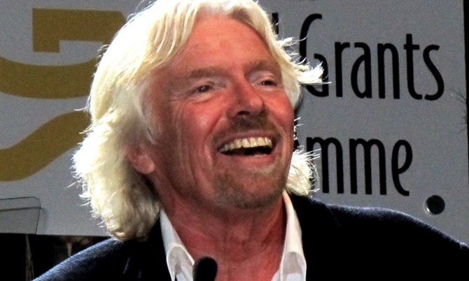 Richard Branson, người sáng lập tập đoàn Virgin.