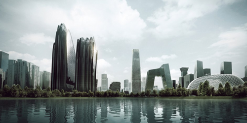 Sieu thanh pho xanh thu nho tai Trung Quoc hinh anh