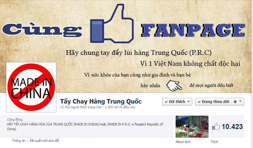 Tay chay hang Trung Quoc tu cho online toi cho truyen thong hinh anh