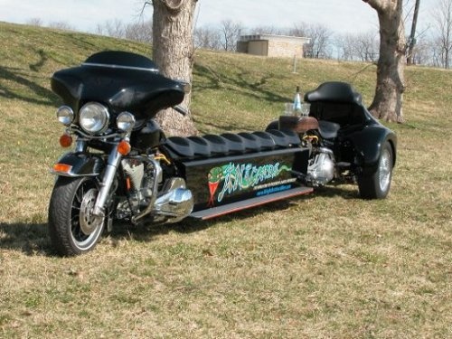 Anaconda HD Limo Trike vô địch thế giới về chiều dài mô tô.