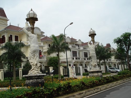 Những khu nhà của giới giàu có Hà Thành.