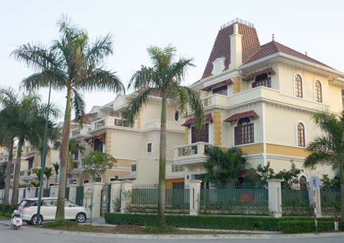Những khu biệt thự giá chục tỷ.
