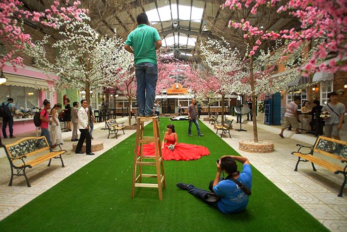 Chi tien ty dung phim truong chup anh cuoi tai Sai Gon hinh anh