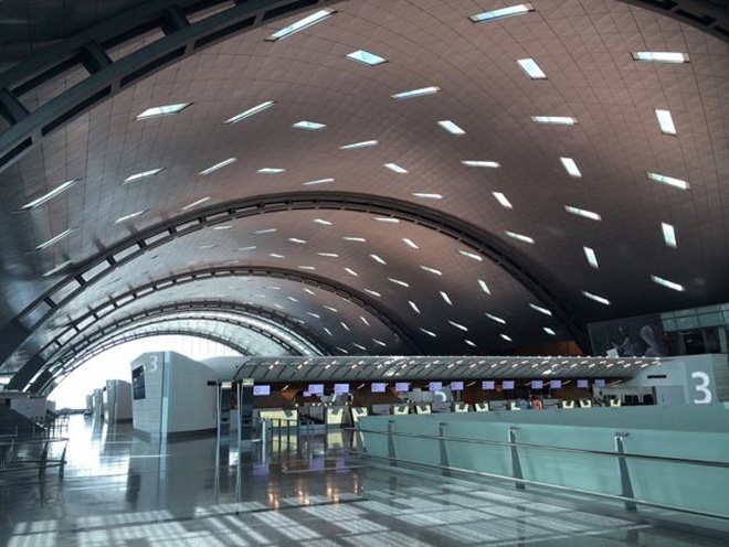 Can canh san bay 15 ty USD cua Qatar hinh anh