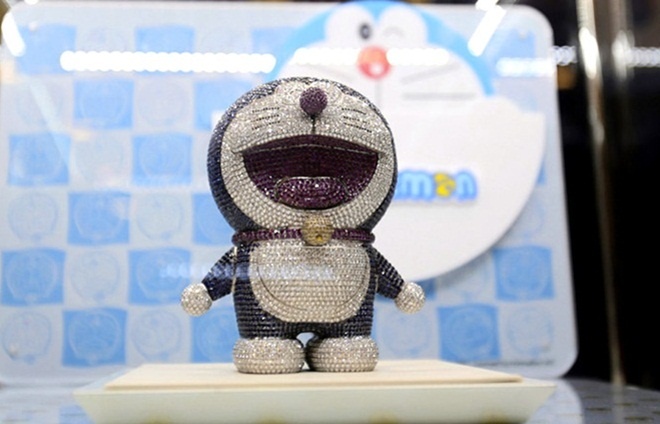 Hinh Doraemon nam kim cuong dat nhat the gioi hinh anh