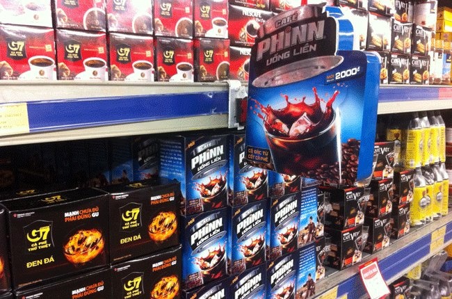 Thị trường cà phê hòa tan đang cạnh tranh gay gắt.