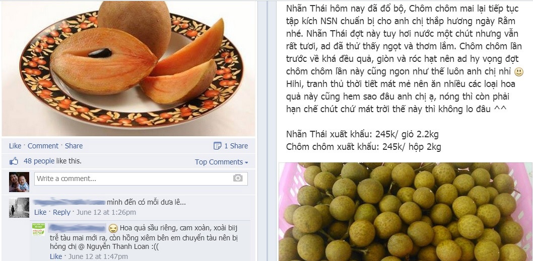 Rau qua len mang gia gap doi van dat hang hinh anh