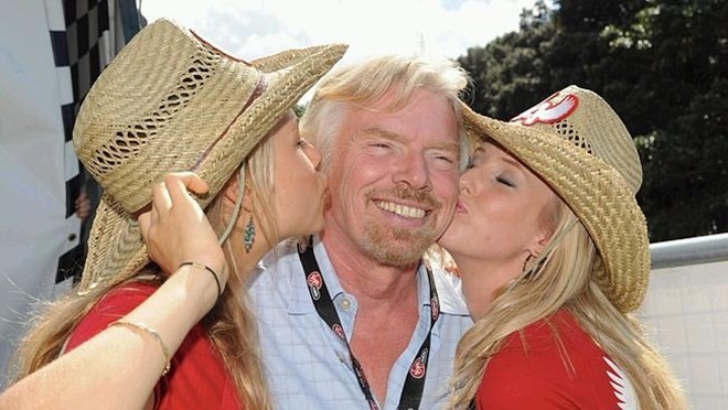 Nhung hinh anh an choi khac nguoi cua ty phu Richard Branson hinh anh