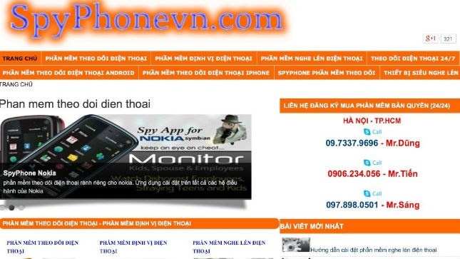 Phan mem theo doi dien thoai ban nhan nhan, mua de nhu rau hinh anh