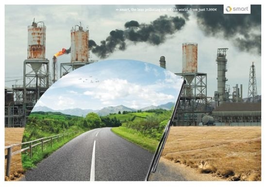 “Vì đời là bức tranh đẹp, ta hãy sống trong tình yêu…” với xe của Smart.