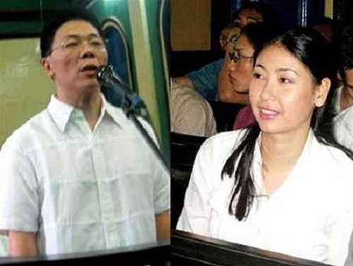 Đại gia Nguyễn Gia Thiều và hoa hậu Hà Kiều Anh.