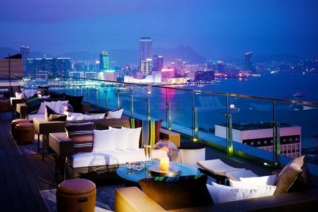 Nhà hàng Sevva, Hong Kong.