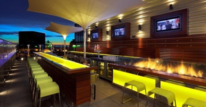 Club 360-Hilton St. Louis tại Ballpark, St. Louis, Missouri