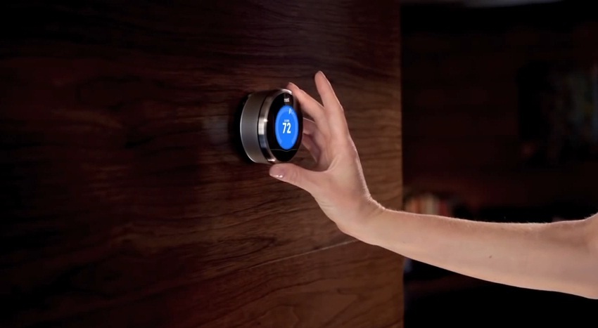 Nha thong minh voi bo dieu chinh nhiet tu dong cua Nest (nay thuoc Google) hinh anh