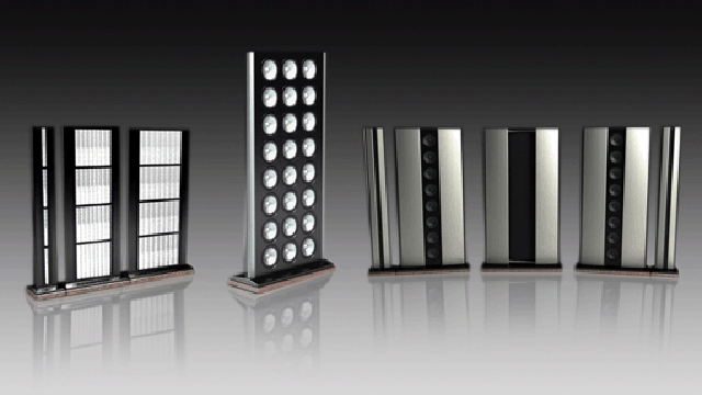 Bộ loa này nặng hơn 5 tấn, dài hơn 12m và được làm từ nhôm máy bay.