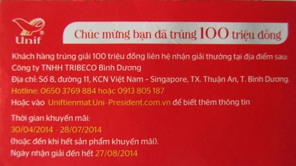 An mi trung 100 trieu dong, cong ty khong tra thuong hinh anh