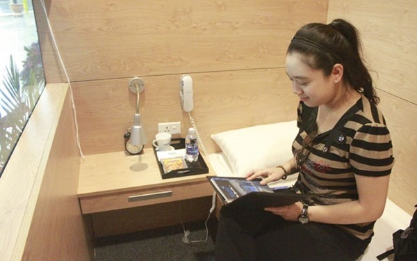 Vi sao 'khach san mini' o san bay Noi Bai bi tho o? hinh anh