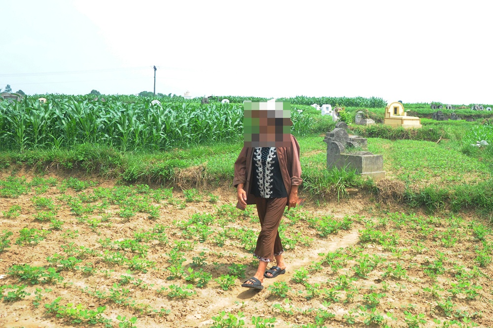 Bà Lan (*) – 1 người dân tại làng Mông Phụ hiện đang có 3 mảnh ruộng trên gò Áng Độ, có mảnh 2 thước (~45m2), có mảnh 4 thước (~90m2), có mảnh 8 thước (~180m2). Tất cả các mảnh này bà đều rao bán cho những người tìm đến mua để an táng người đã khuất. Bà Lan cho biết, giá trung bình cho 1m2 đất là 1 triệu đồng. Nếu mua cả thửa giá sẽ mềm hơn. Những mảnh có địa thế đẹp, nếu mua chỉ dưới 10m2 thì sẽ có giá là 1,5tr/1m2. Hiện nhà bà đã bán cho 4 gia đình có nhu cầu đặt mộ phần người thân tại gò Áng Độ, các mảnh còn lại bà vẫn đang rao bán.