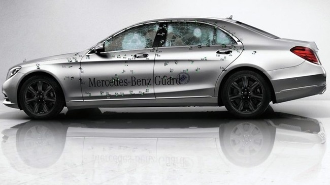 Mercedes-Benz S-Class Guard - xe sang chong dan danh cho VIP hinh anh