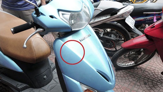 Vị trí của IC trên xe Honda Lead.