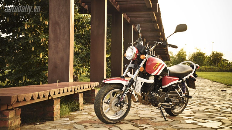 Mini CDR125 có dung tích xi-lanh 125cc nhưng lại có mức giá mềm dưới 30 triệu đồng.