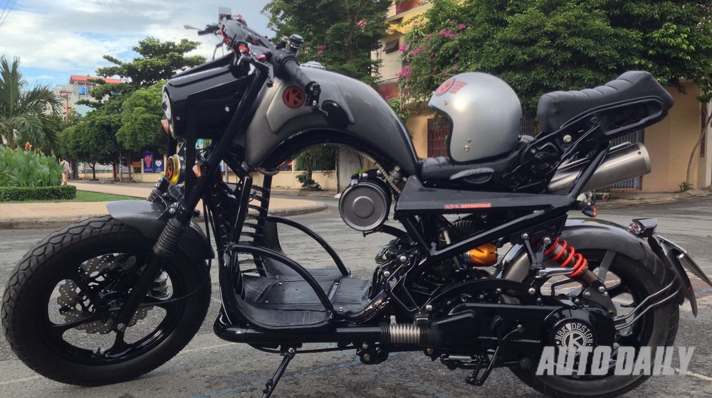 Ngam xe tay ga cuc doc cua chang thu khoa dai hoc Kien truc hinh anh