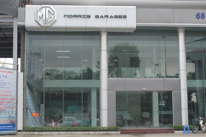 Showroom duy nhất của MG tại Việt Nam