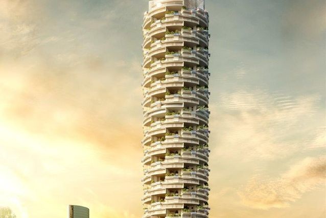 Có vị trí chiến lược nằm gần ba trục đường giao thông huyết mạch của Dubai – đường Al Khail, đường Sheikh Mohammad Bin Zayed (trước đây là đường Emirates) và đường Hessa – và chỉ cách sân bay quốc tế mới Al Maktoum một đoạn ngắn, các phòng tại SKAI sẽ gồm có 234 phòng khách sạn, 234 căn hộ có một và hai phòng ngủ và 33 căn hộ trên tầng thượng.