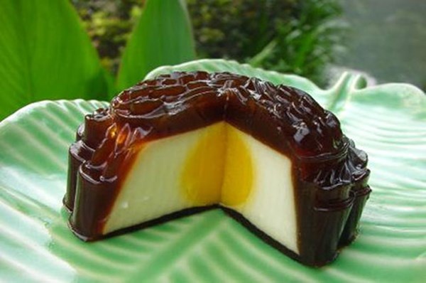 Bánh trung thu cà phê.