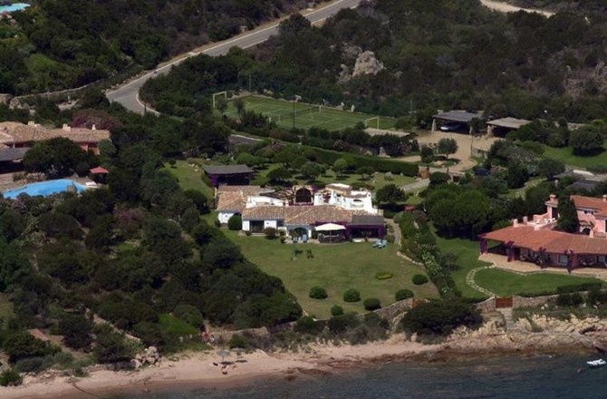 Romazzino Hill, Sardinia, Italia.