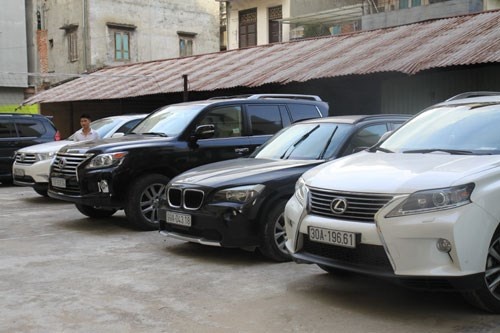 Dàn xe sang của trùm xã hội đen Minh