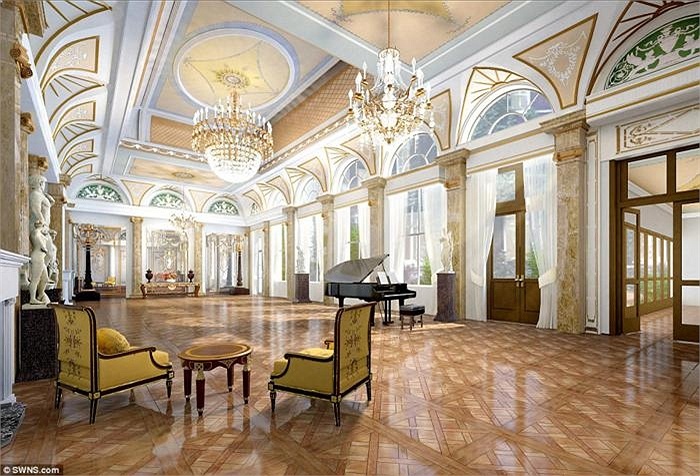 Nhung dinh thu xa hoa cua ty phu A rap o Luan Don hinh anh