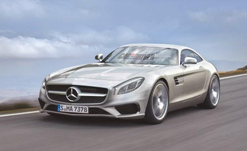 2016 Mercedes-Benz AMG GT  2016 Mercedes-Benz AMG GT thanh thoát mà không kém phần mạnh mẽ Mẫu xe AMG GT 2016 được trang bị động cơ MI178V8 twin-turbocharged 4 lít do Mercedes-Benz phát triển, công suất lên tới 503 mã lực tại 6.250 vòng/phút và mô men xoắn tối đa 479 lb-ft tại giữa khoảng 1.750 - 4.750 vòng/phút. Đây là mẫu xe đầu tiên của Mercedes - Benz sử dụng loại động cơ này.  Với động cơ MI178, xe tăng tốc tốt, đạt tốc độ cao, vào cua mượt, chạy đằm, không rung lắc trên đường mấp mô. Dù đã được đưa vào chạy thử nhưng hiện thiết kế của xe vẫn chưa được tiết lộ.