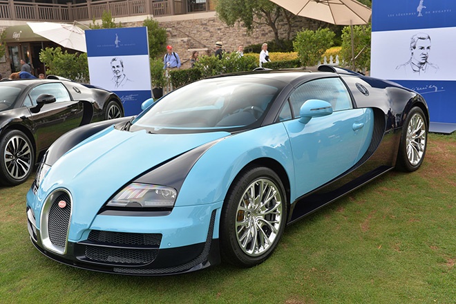 Một trong những siêu xe thuộc bộ sưu tập xe huyền thoại của Bugatti.