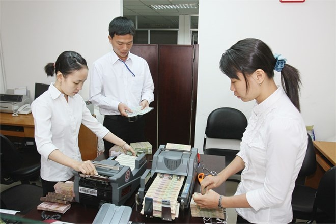 Noi kho cua ngan hang thoi thua von hinh anh