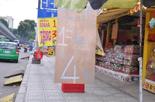 thậm chí mua 1 tặng 4.