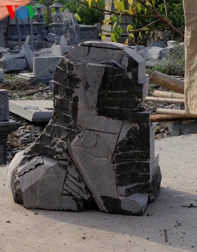 Hầu hết các cơ sở sản xuất đều dừng chế tác sư tử đá “ngoại lai”.
