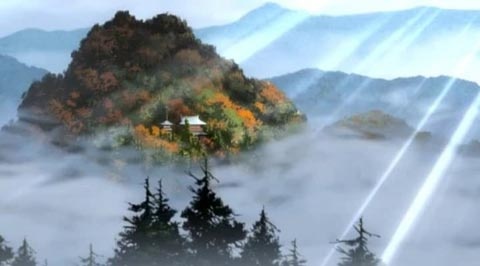 Ngôi đền thiêng Enryakuji 1.200 tuổi trên đỉnh núi Hiei.